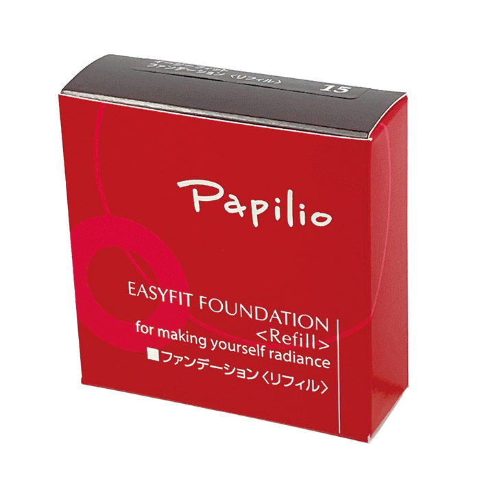 パピリオ化粧品 イージーフィットファンデーション リフィル(詰替え用) ナチュラルオークル