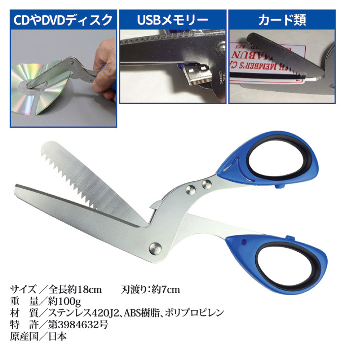 シュレッダーはさみ