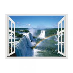 お風呂のポスター 世界遺産 イグアスの滝