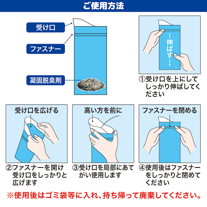 セルレット 携帯用トイレ ミニセル 5個入