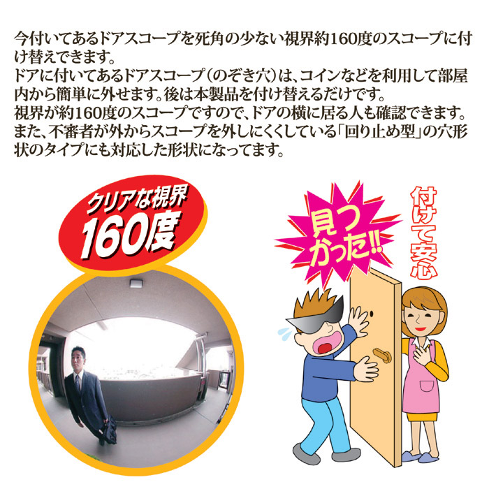 取替用ドアスコープ 公団用 N-1033